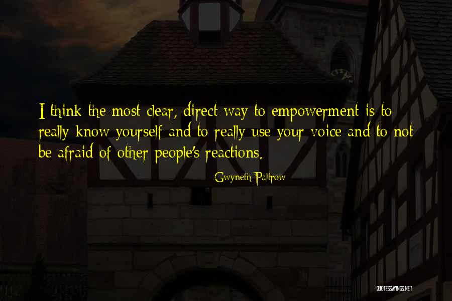 Your Reactions Quotes By Gwyneth Paltrow Your Reactions Quotes By Gwyneth Paltrow
