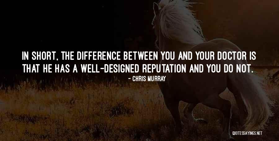 Your Reputation Quotes By Chris Murray Your Reputation Quotes By Chris Murray