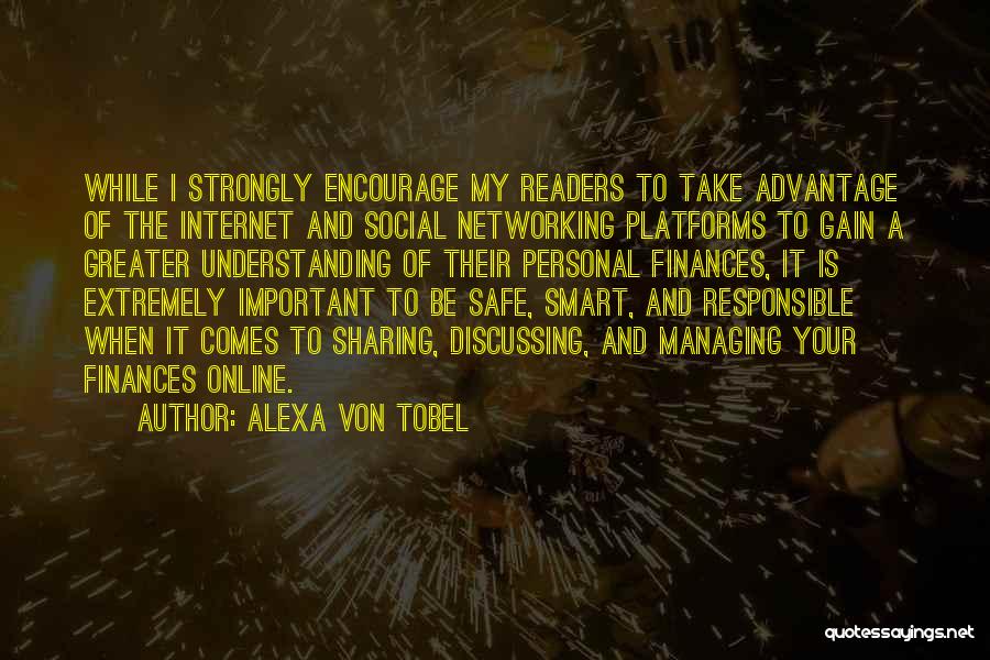Your Responsible Quotes By Alexa Von Tobel