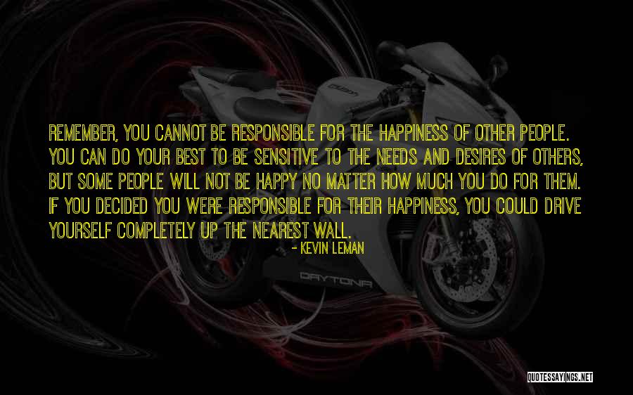 Your Responsible Quotes By Kevin Leman