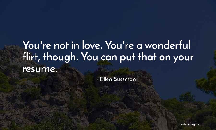 Your Resume Quotes By Ellen Sussman Your Resume Quotes By Ellen Sussman