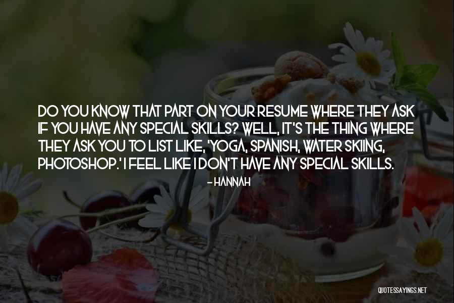 Your Resume Quotes By Hannah Your Resume Quotes By Hannah