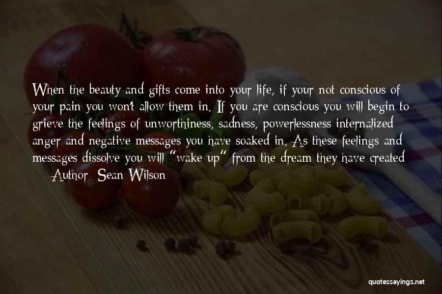 Your Sadness Quotes By Sean Wilson