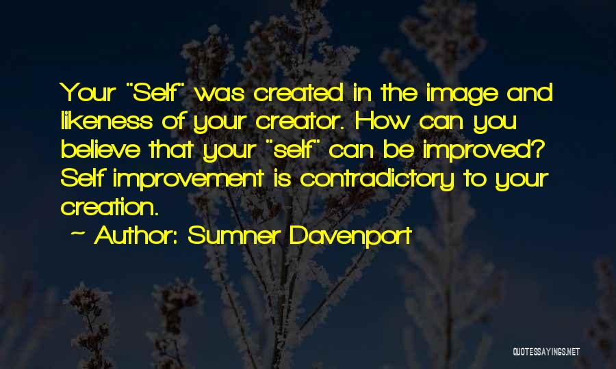 Your Self Image Quotes By Sumner Davenport