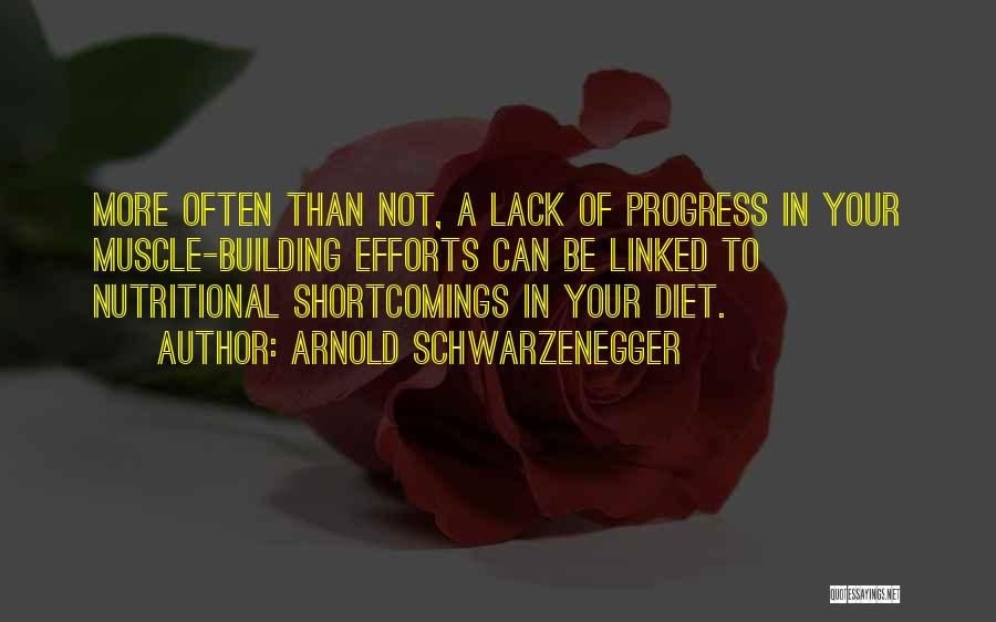 Your Shortcomings Quotes By Arnold Schwarzenegger