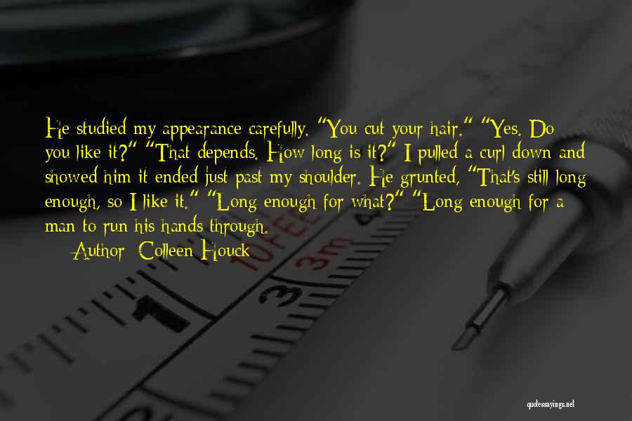 Your Shoulder Love Quotes By Colleen Houck