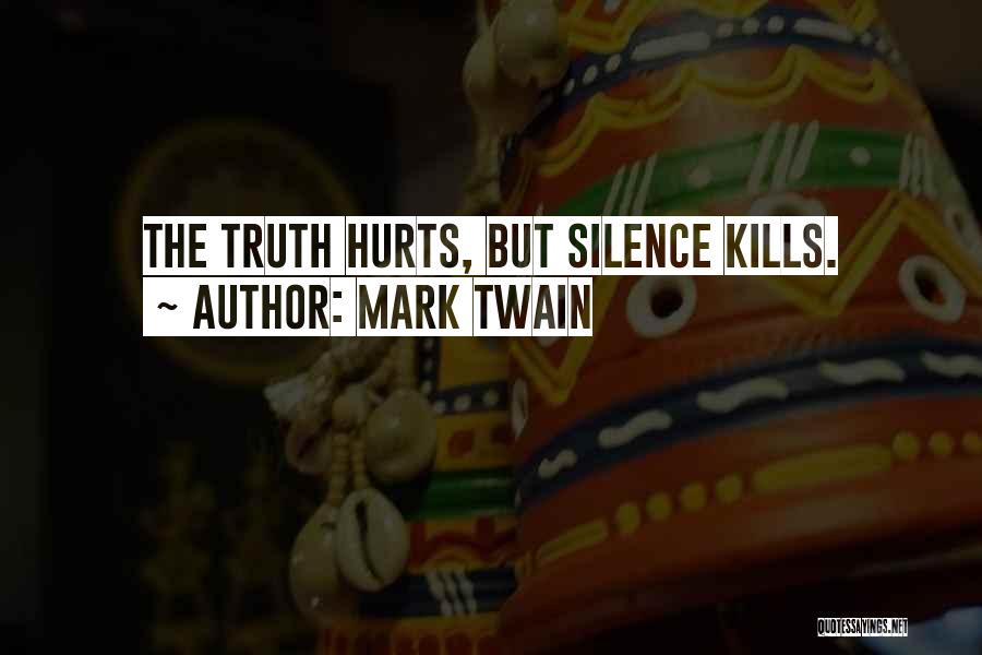 Your Silence Hurts Quotes By Mark Twain