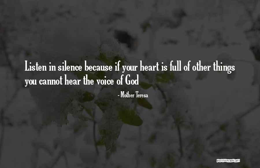 Your Silence Quotes By Mother Teresa Your Silence Quotes By Mother Teresa
