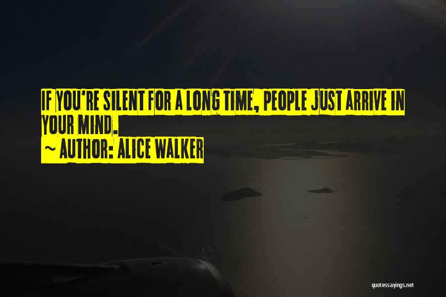 Your Silent Quotes By Alice Walker