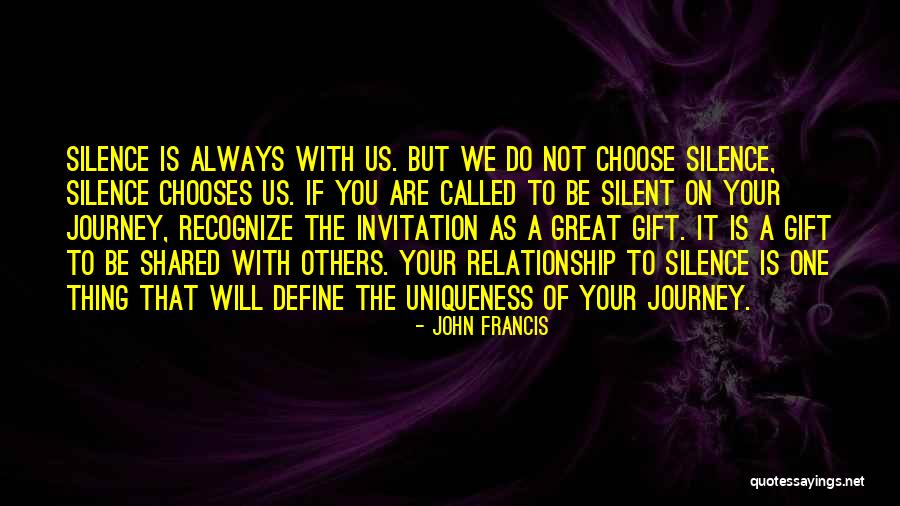 Your Silent Quotes By John Francis Your Silent Quotes By John Francis