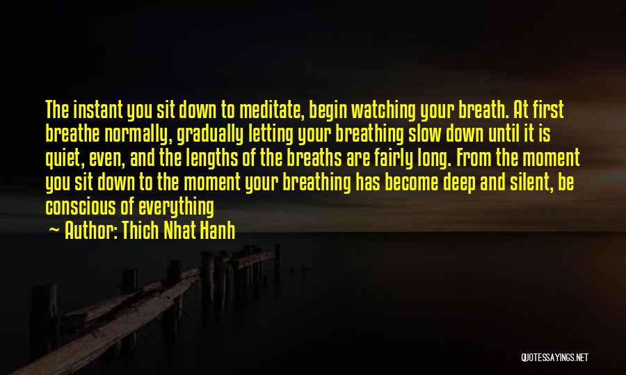 Your Silent Quotes By Thich Nhat Hanh
