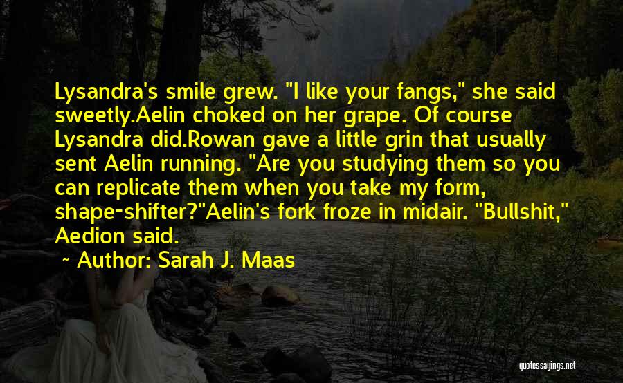 Your Smile Can Quotes By Sarah J. Maas
