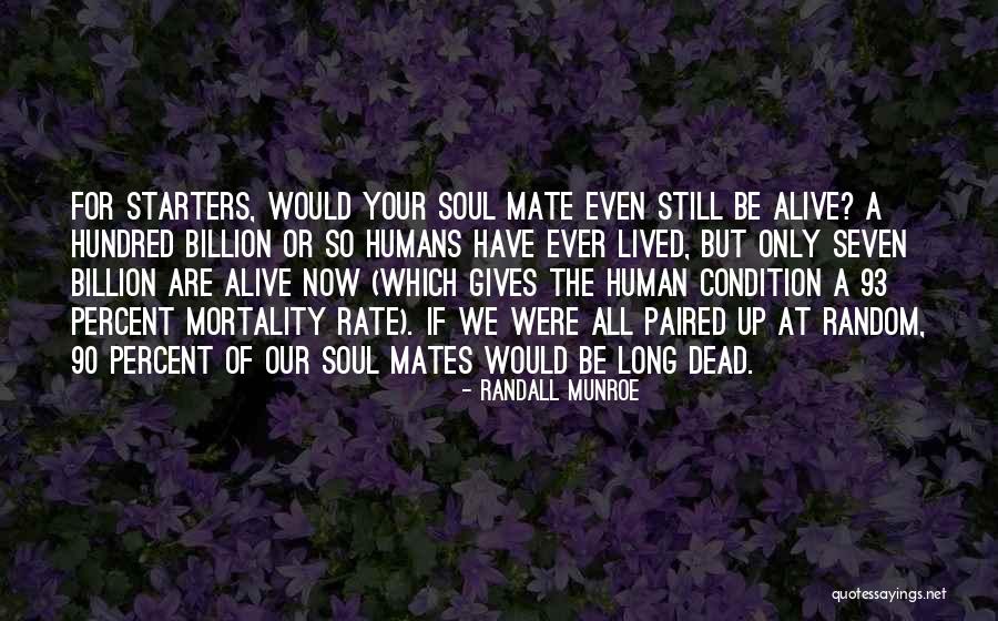 Your Soul Mate Quotes By Randall Munroe Your Soul Mate Quotes By Randall Munroe