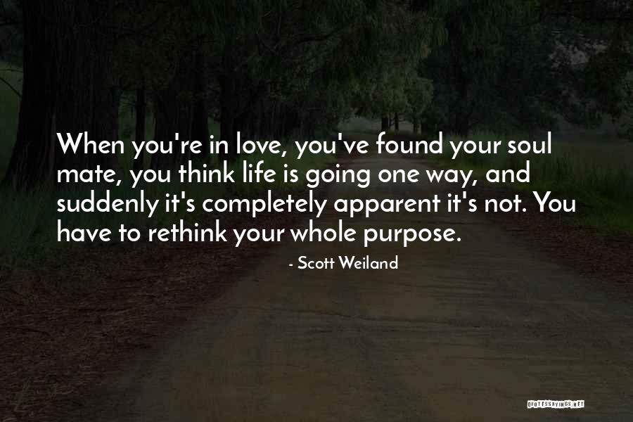 Your Soul Mate Quotes By Scott Weiland Your Soul Mate Quotes By Scott Weiland