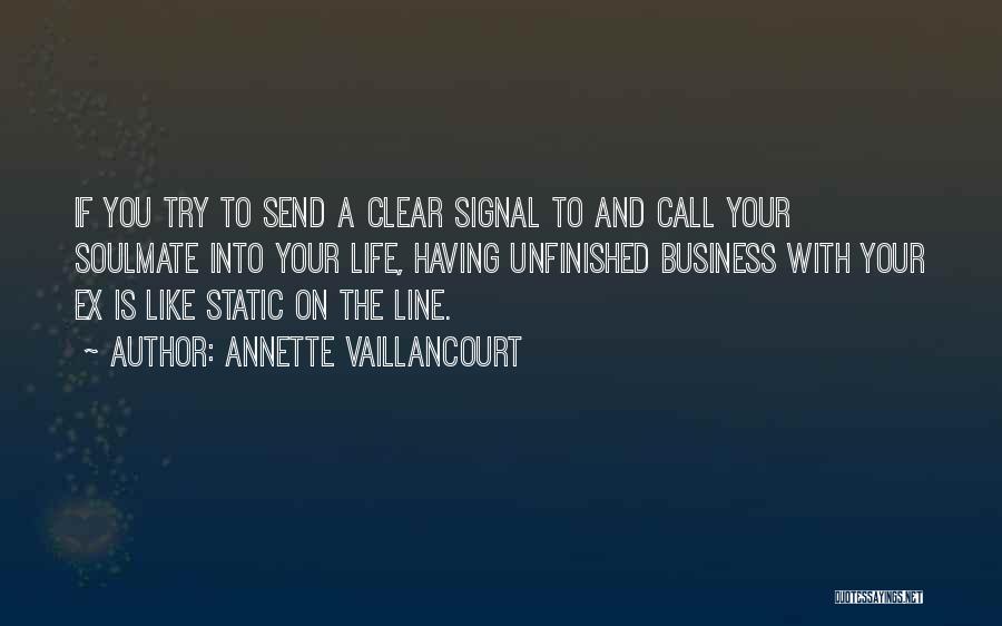 Your Soulmate Quotes By Annette Vaillancourt