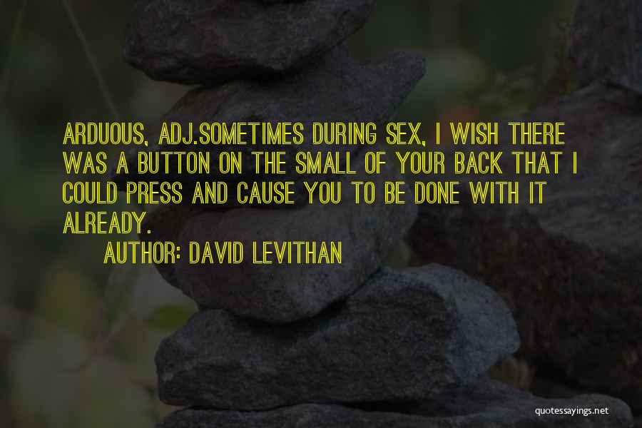 Your Soulmate Quotes By David Levithan