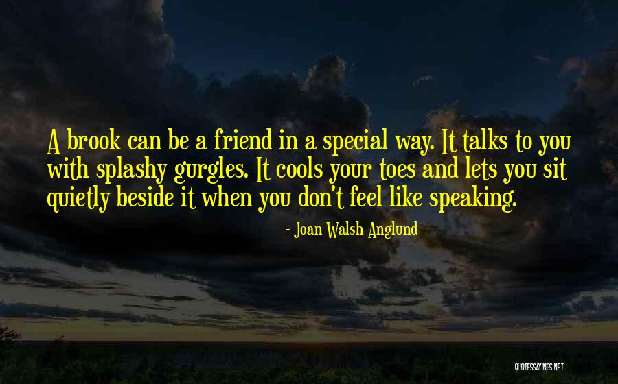 Your Special Friend Quotes By Joan Walsh Anglund