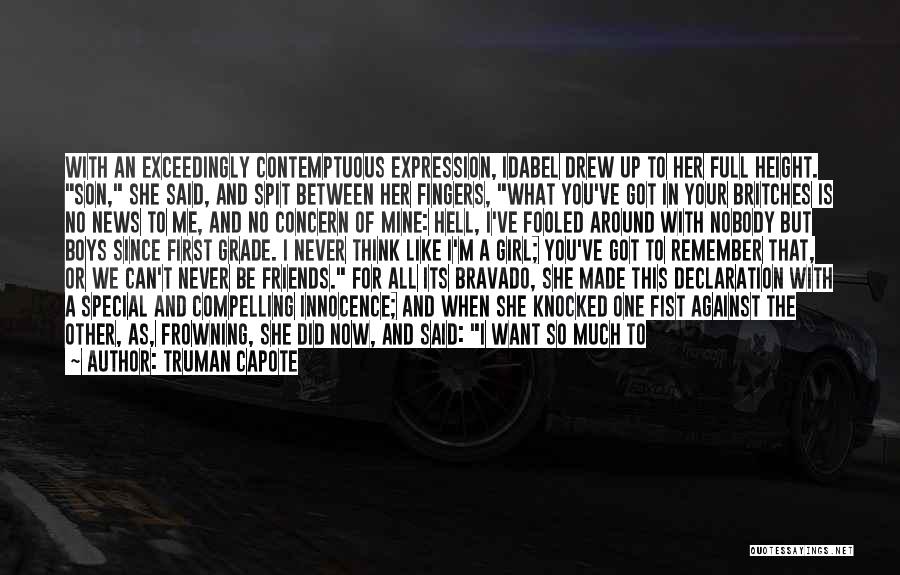 Your Special Girl Quotes By Truman Capote