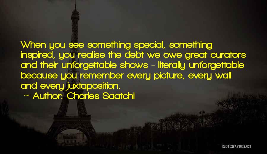 Your Special Picture Quotes By Charles Saatchi