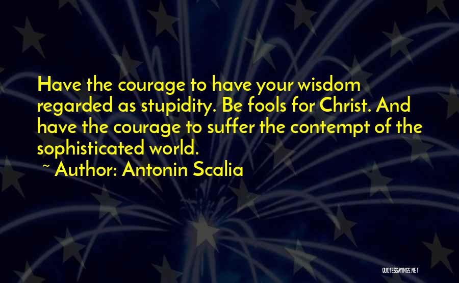 Your Stupidity Quotes By Antonin Scalia