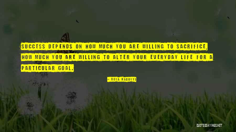 Your Success Depends On You Quotes By Bela Karolyi Your Success Depends On You Quotes By Bela Karolyi
