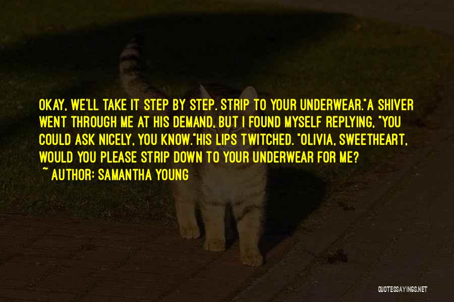 Your Sweetheart Quotes By Samantha Young