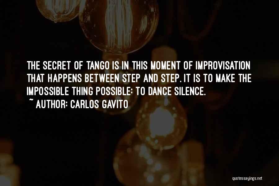 Your Tango Quotes By Carlos Gavito