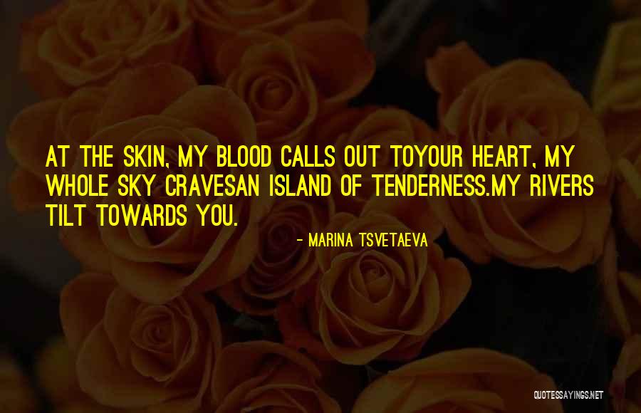 Your Tenderness Quotes By Marina Tsvetaeva