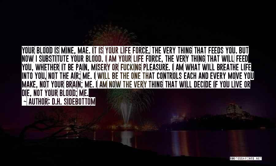 Your The Air I Breathe Quotes By D.H. Sidebottom