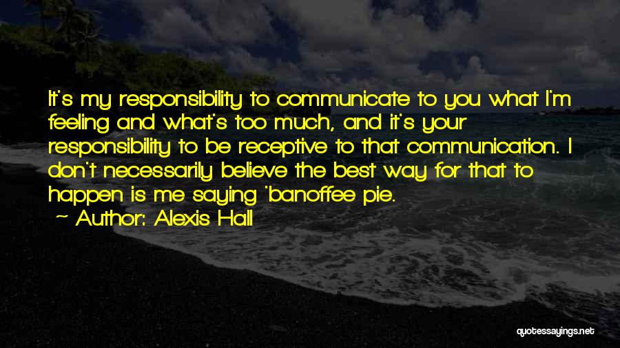 Your The Best For Me Quotes By Alexis Hall
