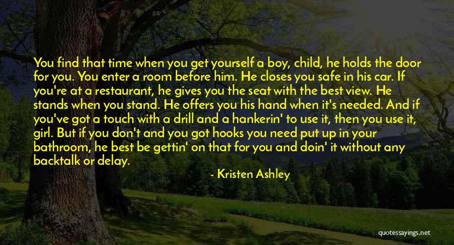 Your The Best Girl Quotes By Kristen Ashley