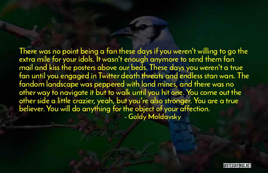 Your Threats Quotes By Goldy Moldavsky Your Threats Quotes By Goldy Moldavsky