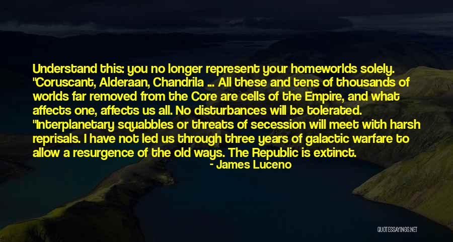 Your Threats Quotes By James Luceno Your Threats Quotes By James Luceno