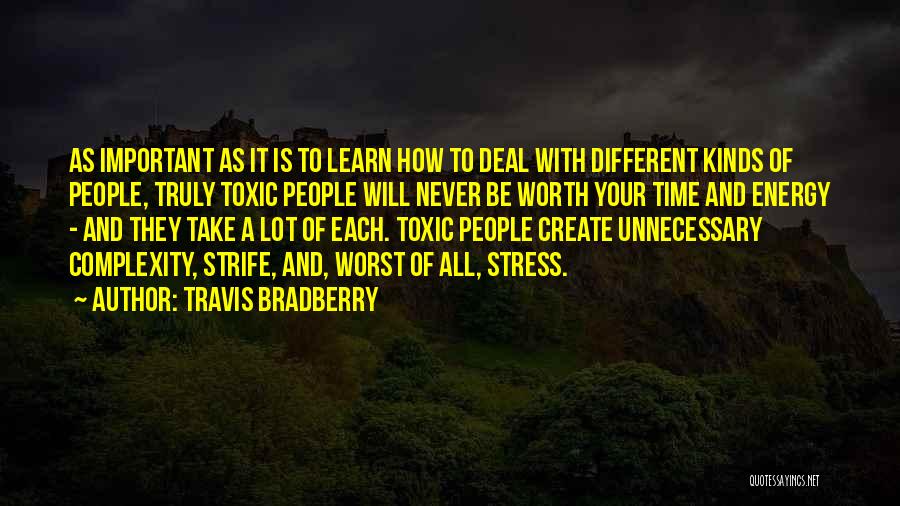 Your Time Is Important Quotes By Travis Bradberry