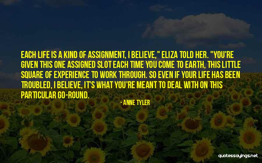 Your Time On Earth Quotes By Anne Tyler Your Time On Earth Quotes By Anne Tyler