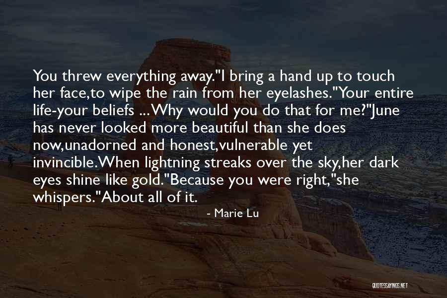 Your Touch Is Like Lightning Quotes By Marie Lu Your Touch Is Like Lightning Quotes By Marie Lu