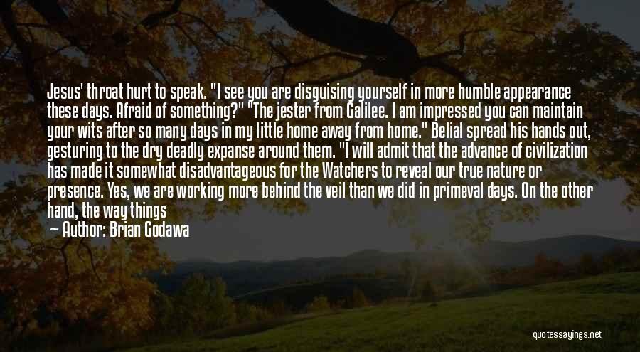 Your True Nature Quotes By Brian Godawa