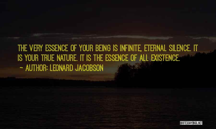 Your True Nature Quotes By Leonard Jacobson