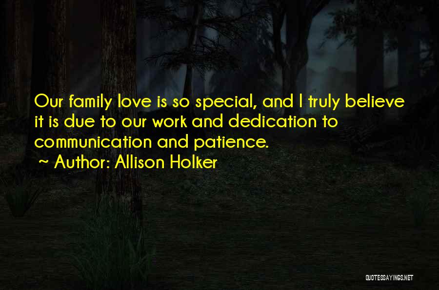 Your Truly Something Special Quotes By Allison Holker