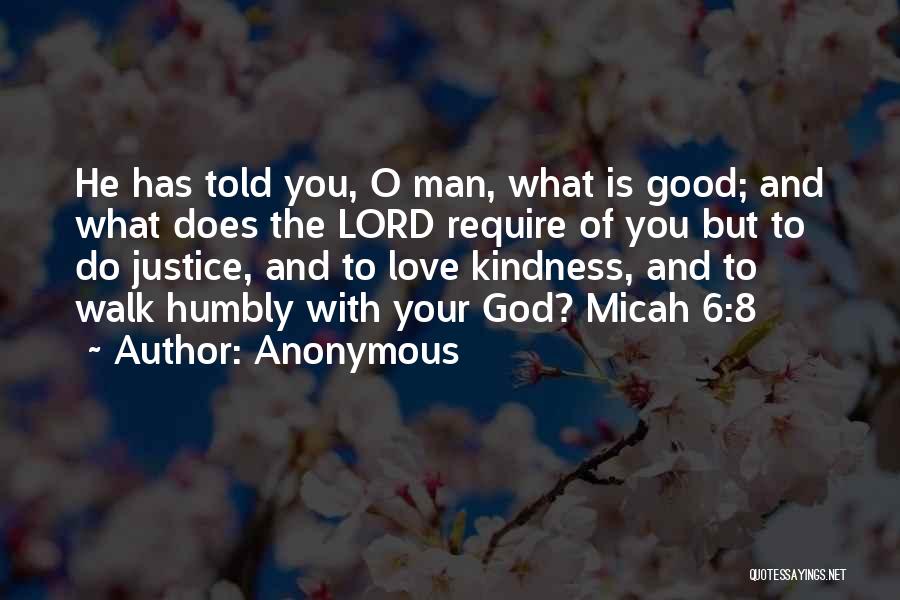 Your Walk With God Quotes By Anonymous