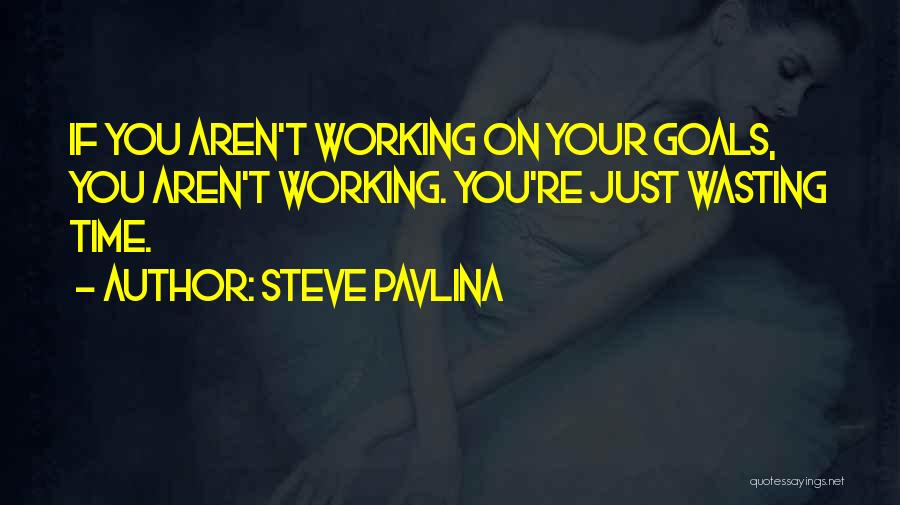 Your Wasting Your Time Quotes By Steve Pavlina