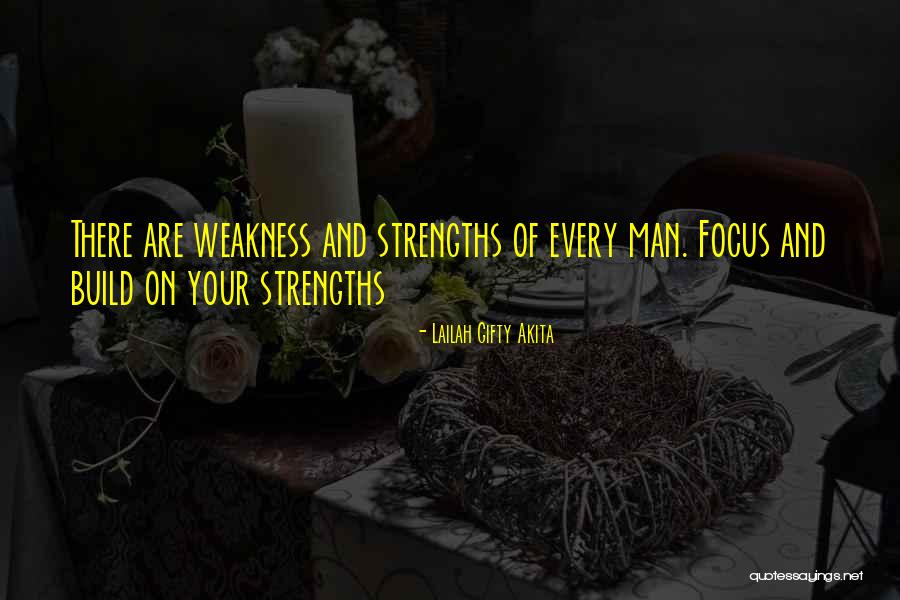 Your Weakness Quotes By Lailah Gifty Akita Your Weakness Quotes By Lailah Gifty Akita