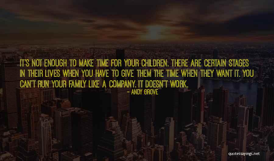 Your Work Family Quotes By Andy Grove