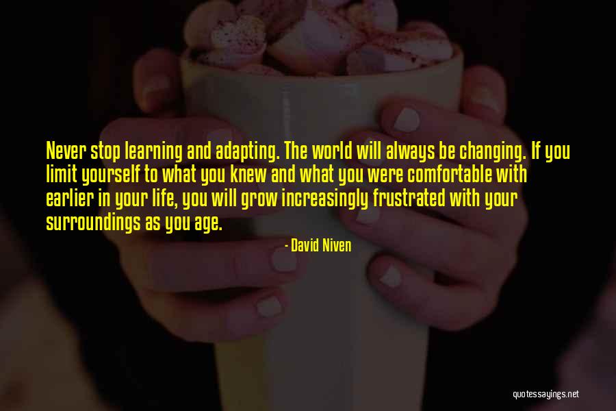Your World Changing Quotes By David Niven Your World Changing Quotes By David Niven