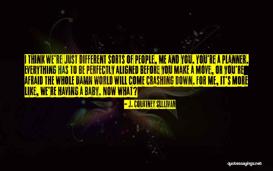 Your World Crashing Down Quotes By J. Courtney Sullivan