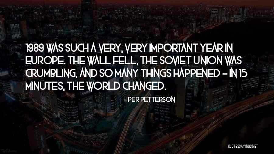 Your World Crumbling Quotes By Per Petterson Your World Crumbling Quotes By Per Petterson