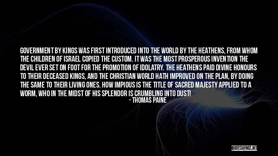 Your World Crumbling Quotes By Thomas Paine Your World Crumbling Quotes By Thomas Paine