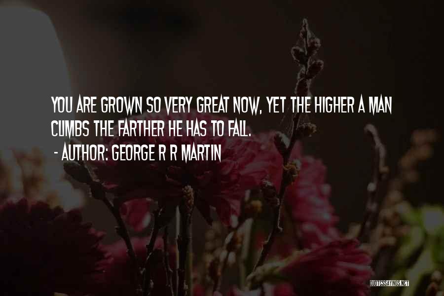 You're A Grown Man Quotes By George R R Martin