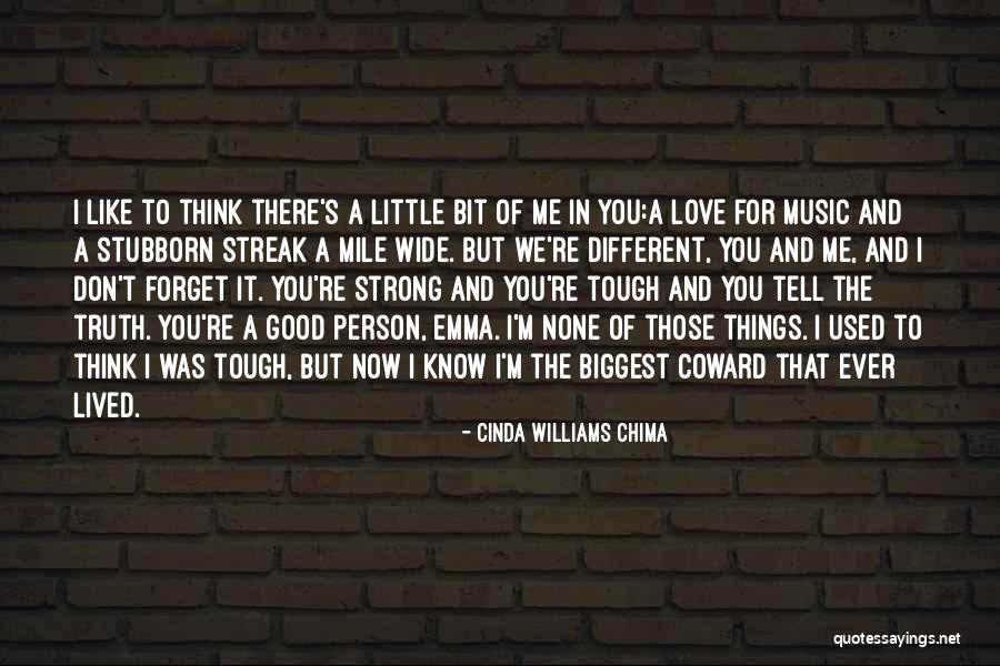 You're A Strong Person Quotes By Cinda Williams Chima