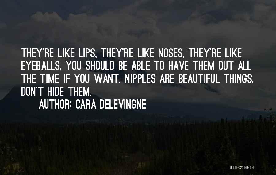 You're All Beautiful Quotes By Cara Delevingne